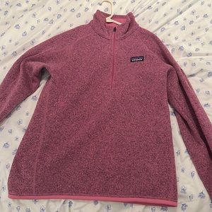 Pink Patagonia sweater
